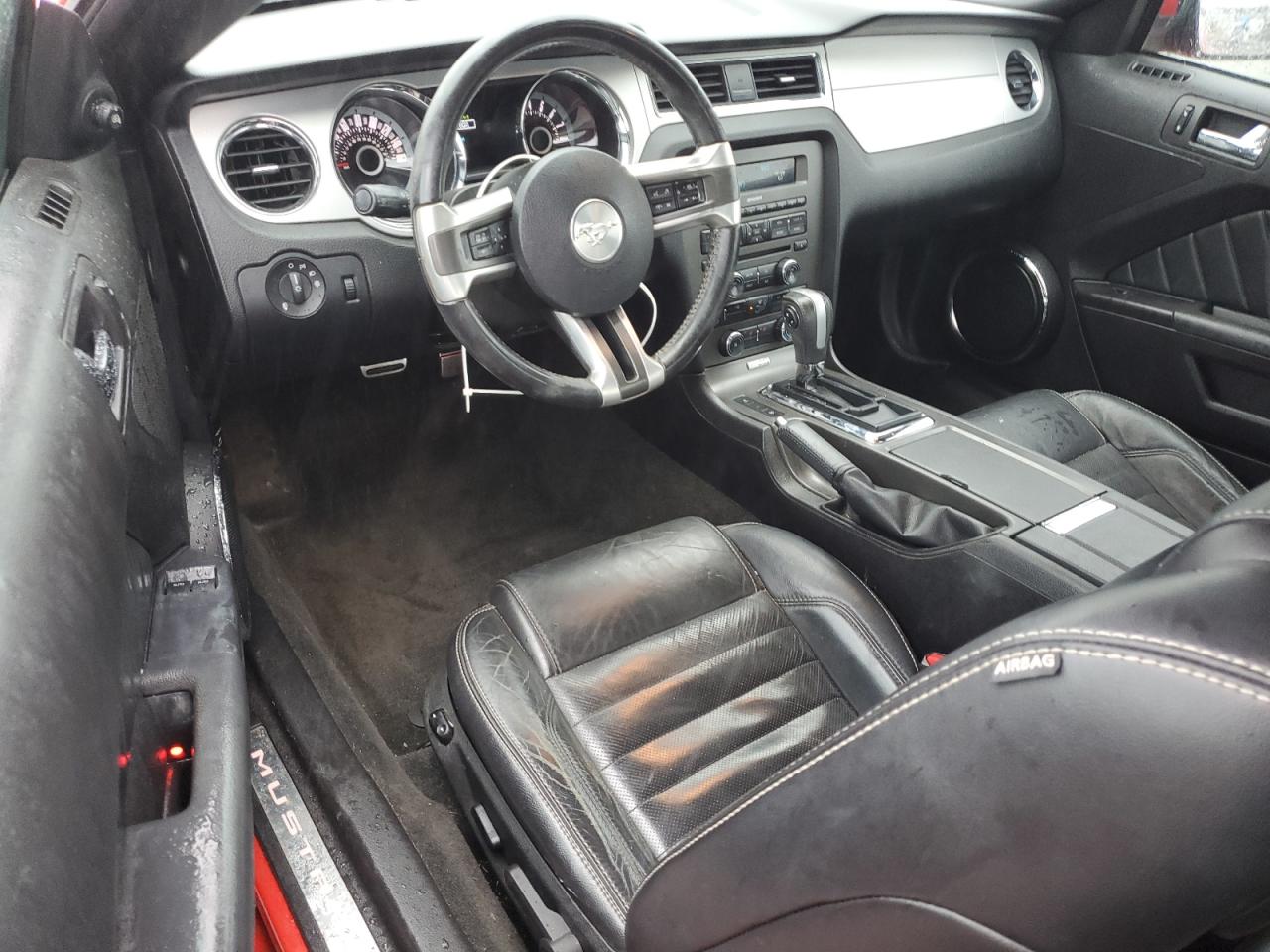 2013 Ford Mustang VIN 1ZVBP8AM5D5231020 Copart auction photo, front end / side damage thumbnail 8