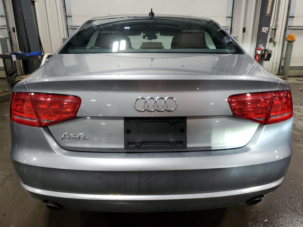 2014 Audi A8 VIN WAURGAFD7EN005416 Copart auction photo, front end damage thumbnail 6