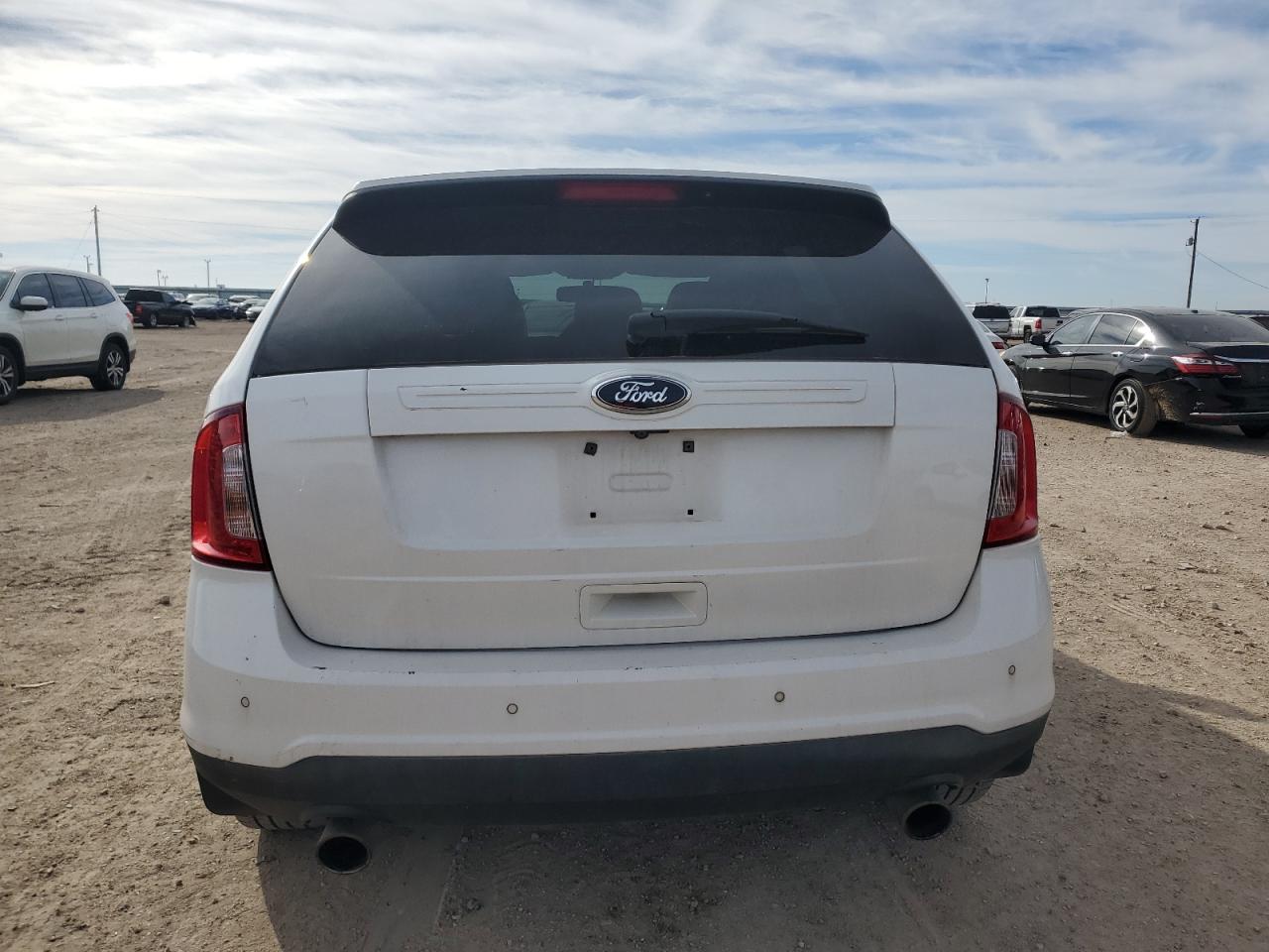 2013 Ford Edge VIN 2FMDK3J94DBB17588 Copart auction photo, front end / side damage thumbnail 6