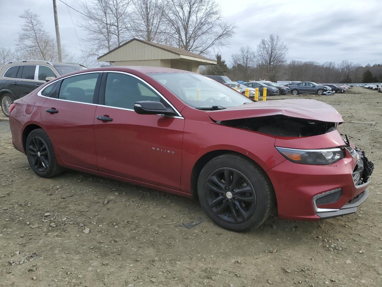 2017 Chevrolet Malibu VIN 1G1ZE5ST6HF141301 Copart auction photo, front end damage thumbnail 4