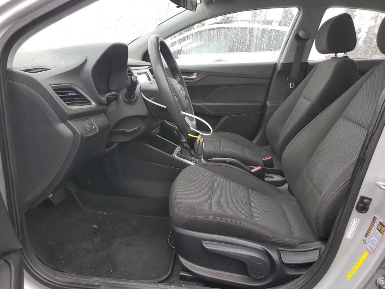 2020 Hyundai Accent VIN 3KPC24A66LE098576 Copart auction photo, front end damage thumbnail 7