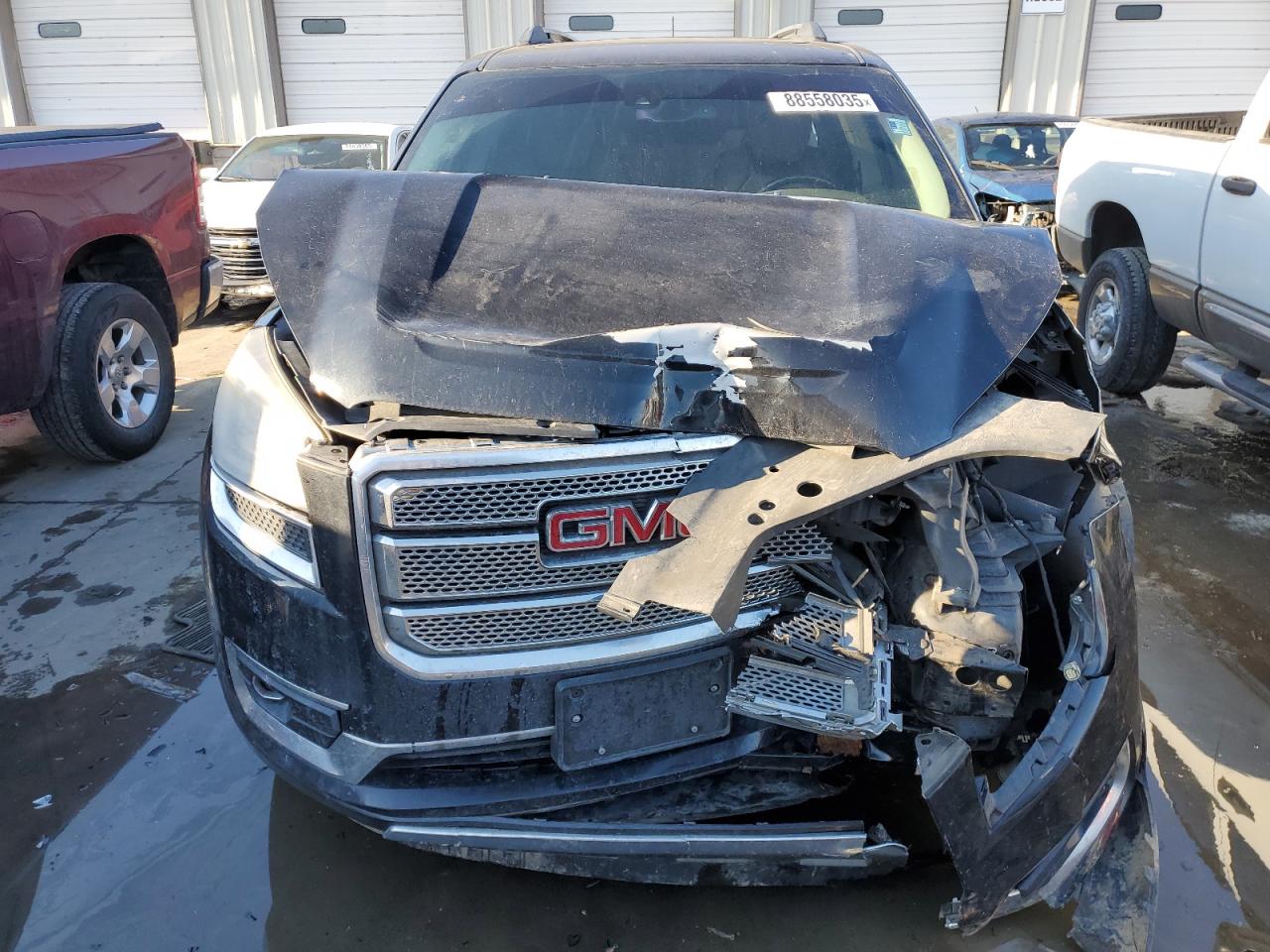 2015 GMC Acadia VIN 1GKKVTKDXFJ267214 Copart auction photo, front end / side damage thumbnail 5