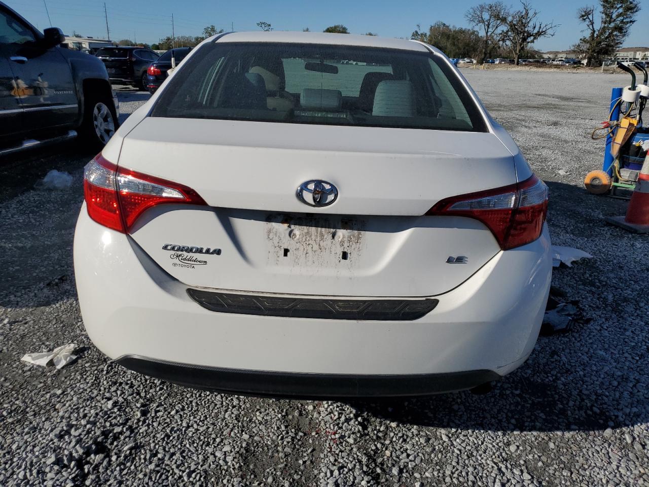2016 Toyota Corolla VIN 2T1BURHE0GC708685 Copart auction photo, front end damage thumbnail 6