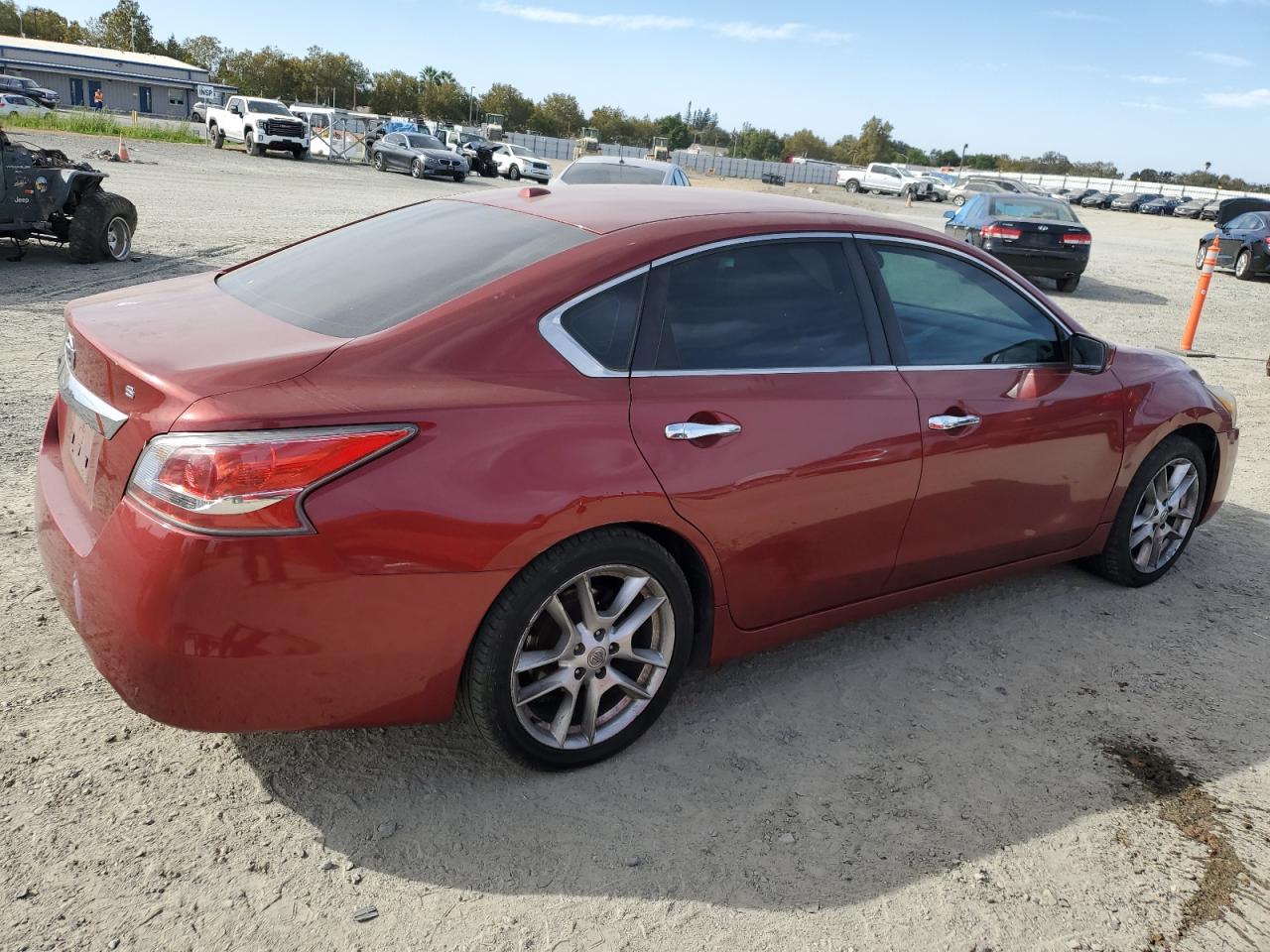 2015 Nissan Altima VIN 1N4AL3AP3FN896059 Copart auction photo, front end / side damage thumbnail 3