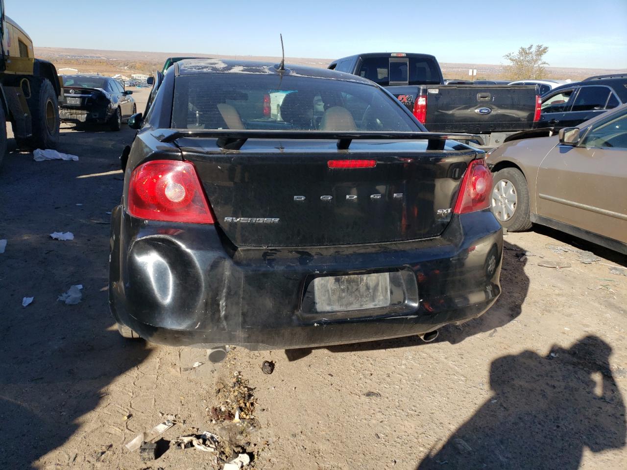 2013 Dodge Avenger VIN 1C3CDZCG7DN582500 Copart auction photo, side damage thumbnail 6