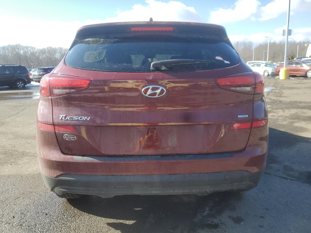 2020 Hyundai Tucson VIN KM8J2CA4XLU143886 Copart auction photo, front end / minor dent/scratches damage thumbnail 6