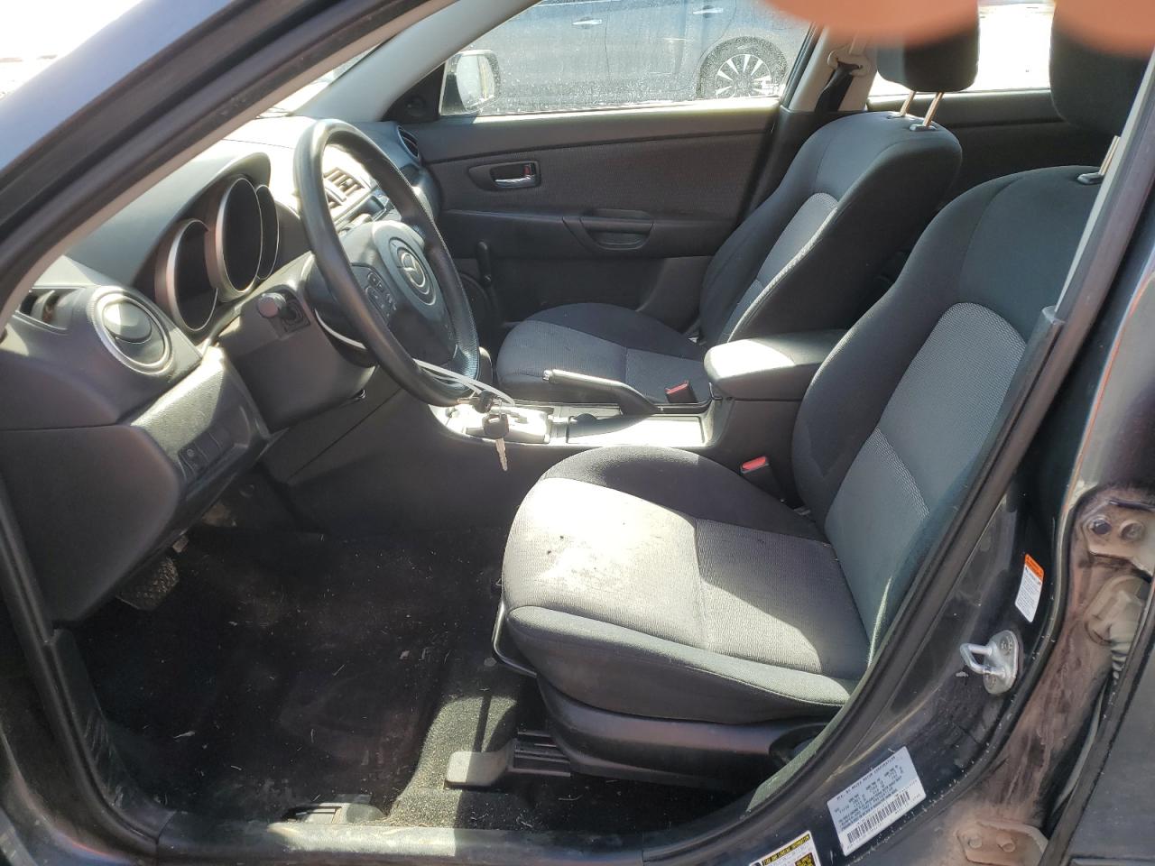 2009 Mazda 3 VIN JM1BK32GX91253915 Copart auction photo, rear end / undercarriage damage thumbnail 7
