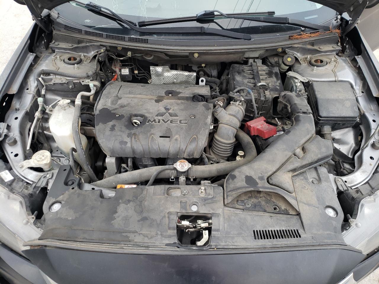 2017 Mitsubishi Lancer VIN JA32U2FU1HU000661 Copart auction photo, all over damage thumbnail 11