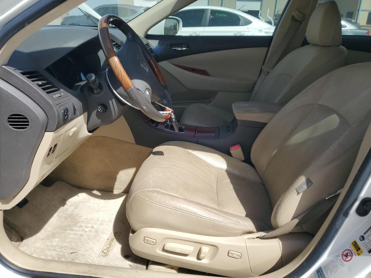 2008 Lexus ES VIN JTHBJ46G982239563 Copart auction photo, rear end damage thumbnail 7