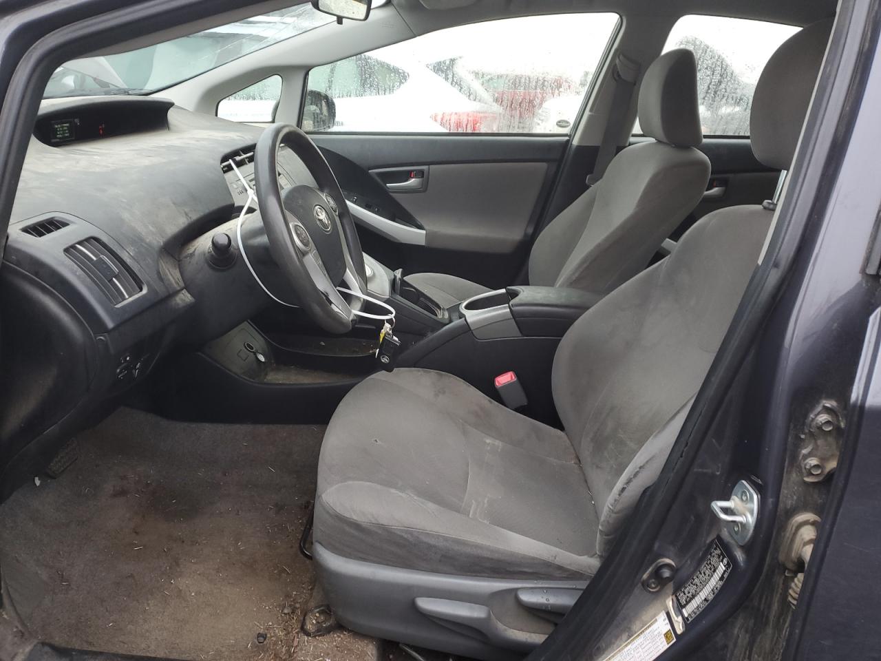 2013 Toyota Prius VIN JTDKN3DU0D5549716 Copart auction photo, all over damage thumbnail 7
