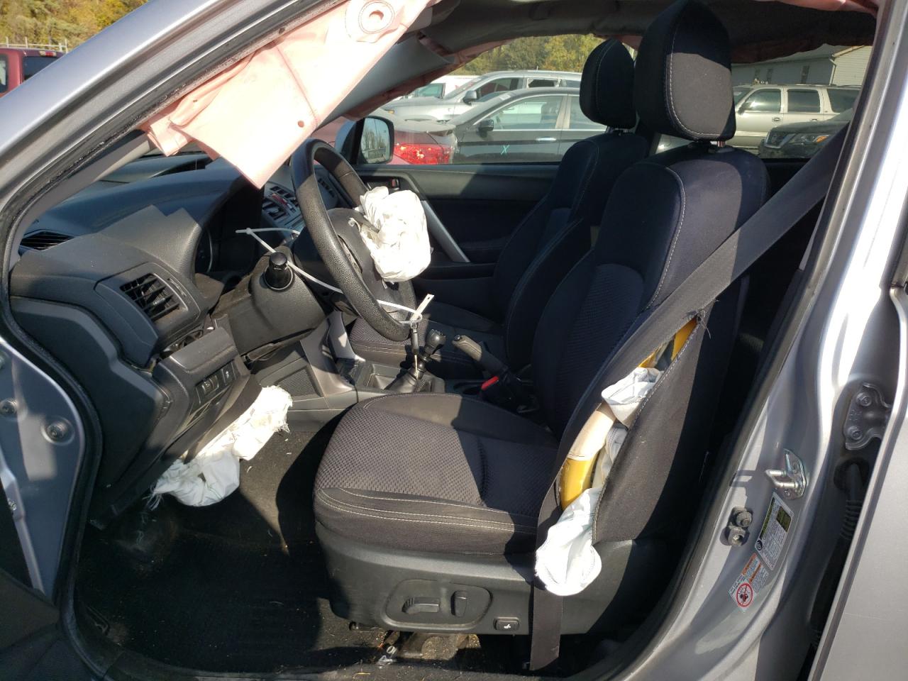 2015 Subaru Forester VIN JF2SJADC6FG805096 Copart auction photo, front end damage thumbnail 7
