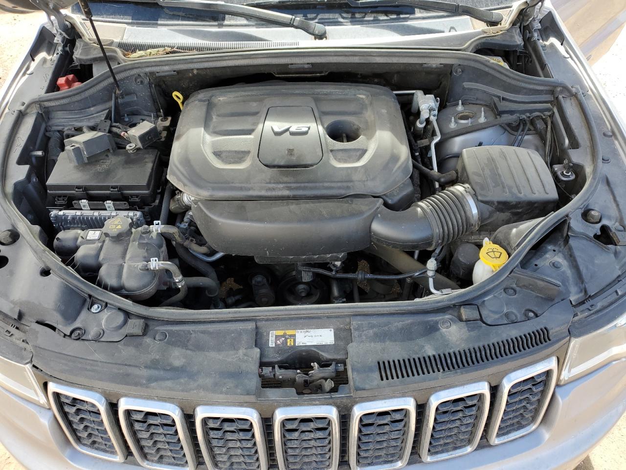 2018 Jeep Grand Cherokee VIN 1C4RJEAG5JC429406 Copart auction photo, front end / side damage thumbnail 11