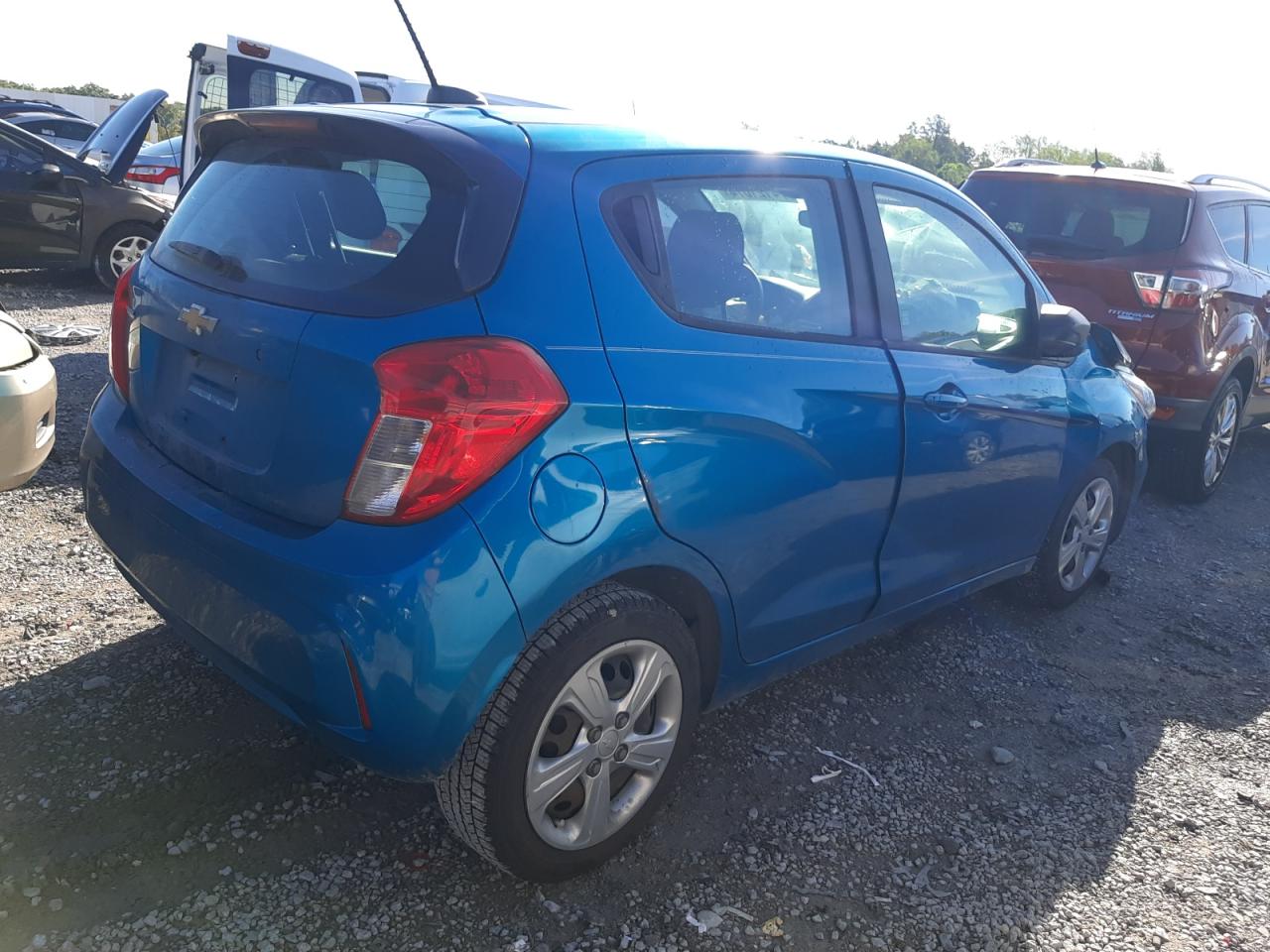 2020 Chevrolet Spark VIN KL8CB6SA5LC428111 Copart auction photo, front end damage thumbnail 3