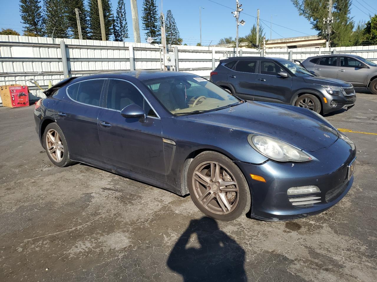 2010 Porsche Panamera VIN WP0AB2A7XAL064410 Copart auction photo, rear end damage thumbnail 4