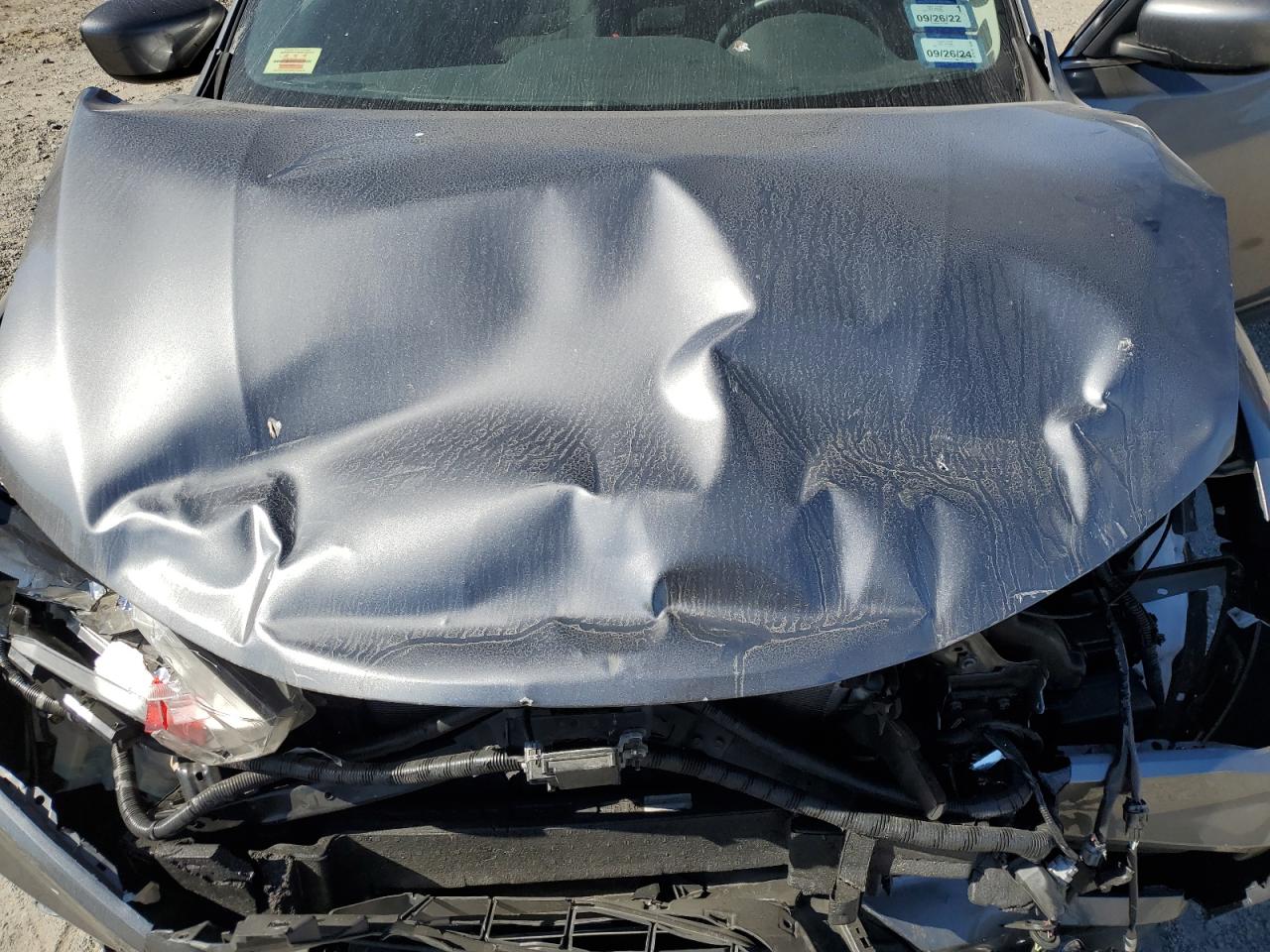 2020 Nissan Rogue VIN 5N1AT2MV1LC712772 Copart auction photo, front end / all over damage thumbnail 13