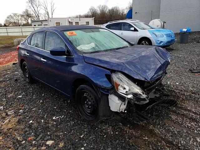 2019 Nissan Sentra VIN 3N1AB7AP2KY384801 Copart auction photo, front end / side damage thumbnail 14