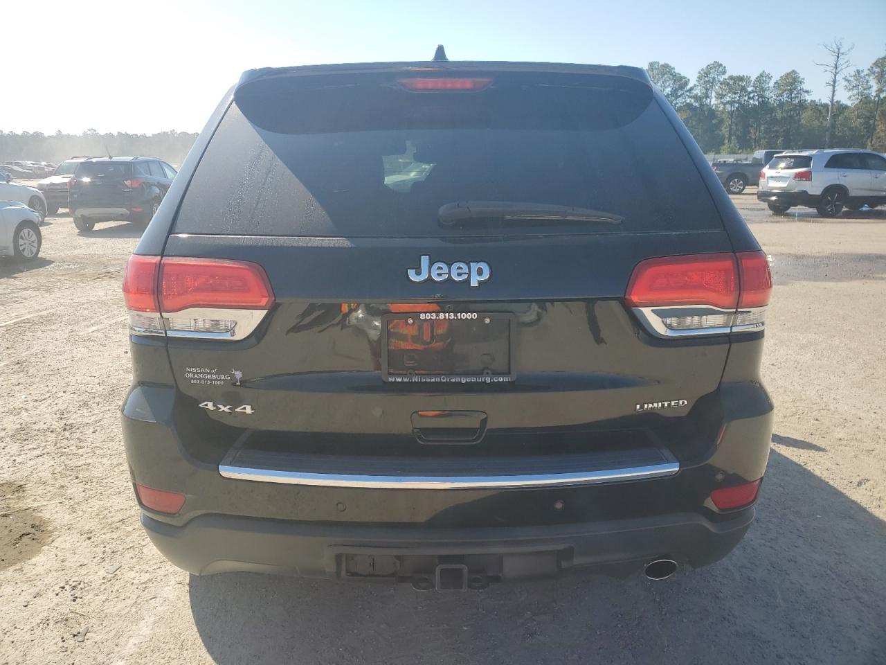 2017 Jeep Grand Cherokee VIN 1C4RJFBG4HC809285 Copart auction photo, front end damage thumbnail 6