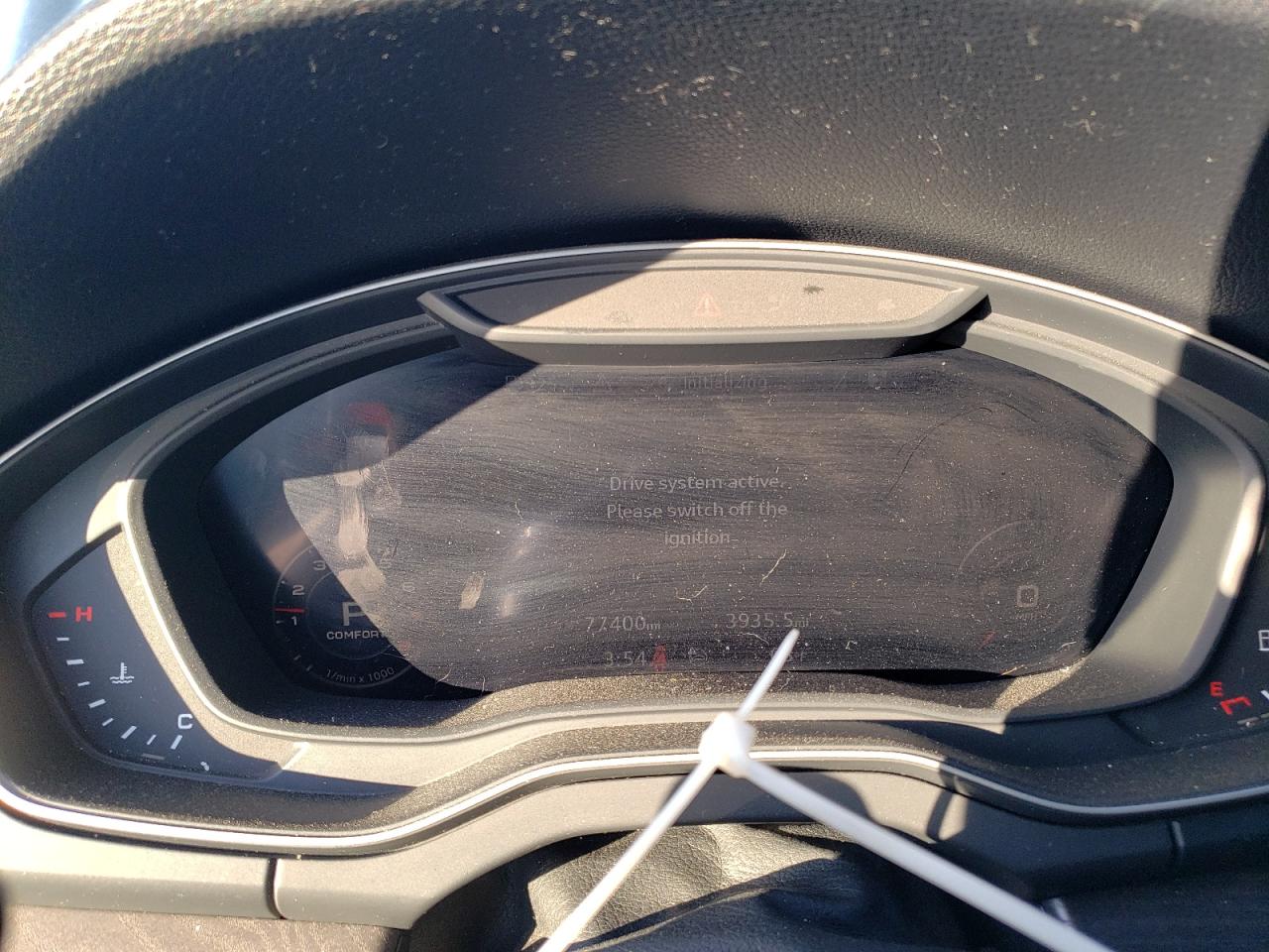 2018 Audi Q5 VIN WA1BNAFY6J2204461 Copart auction photo, front end / side damage thumbnail 9