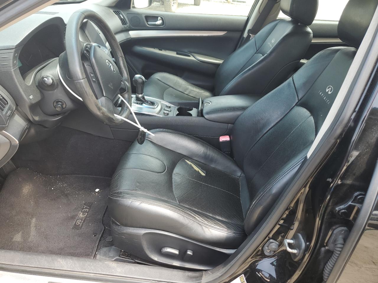 2011 Infiniti G VIN JN1CV6AR9BM355200 Copart auction photo, water/flood damage thumbnail 7