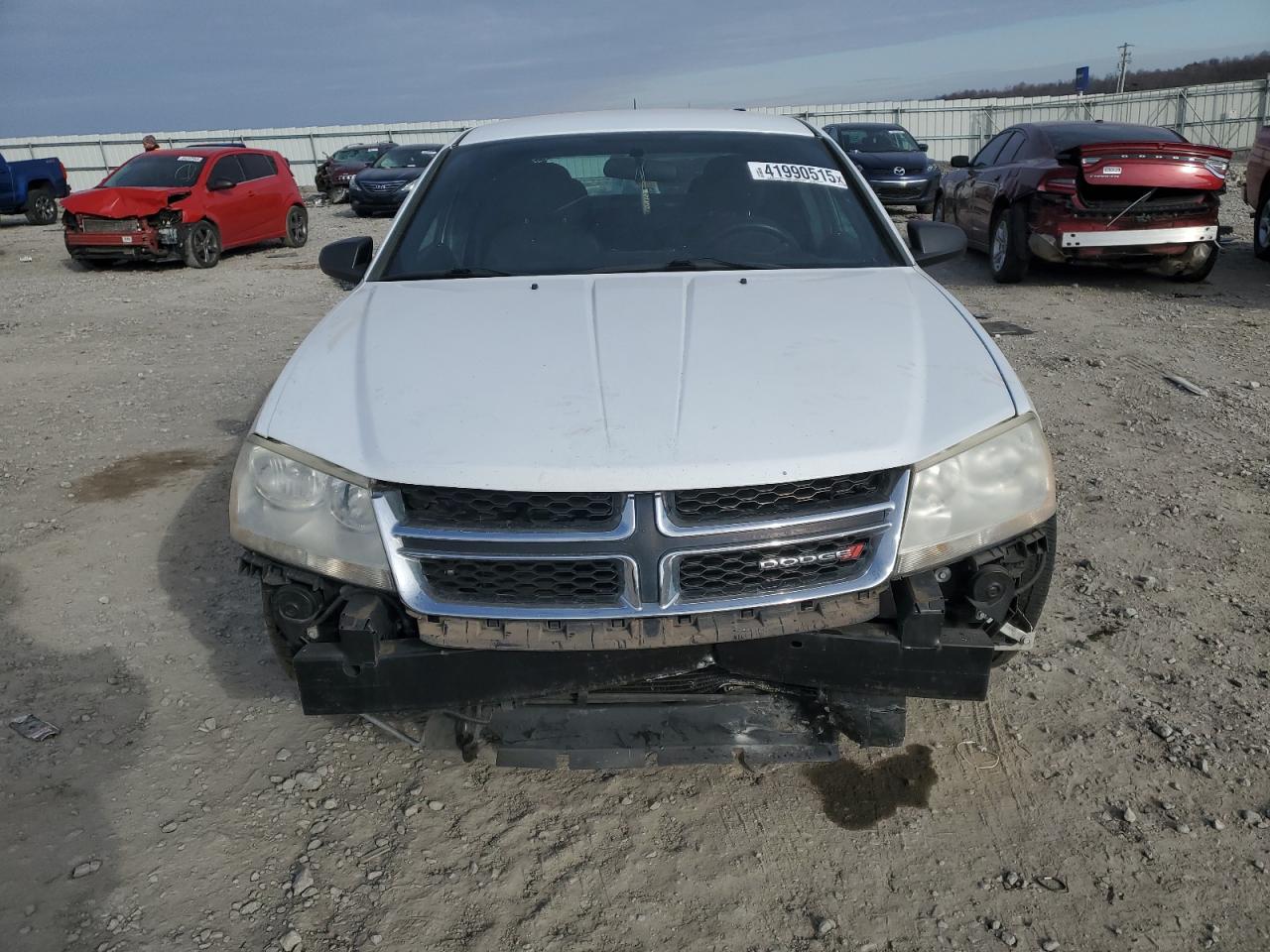 2013 Dodge Avenger VIN 1C3CDZAG6DN665922 Copart auction photo, front end / rear end damage thumbnail 5