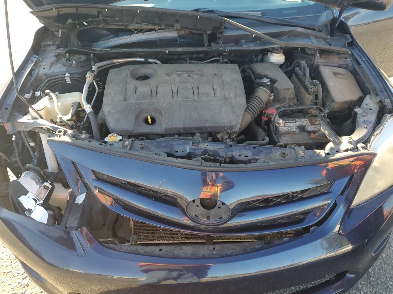 2012 Toyota Corolla VIN 2T1BU4EE2CC834290 Copart auction photo, front end damage thumbnail 11
