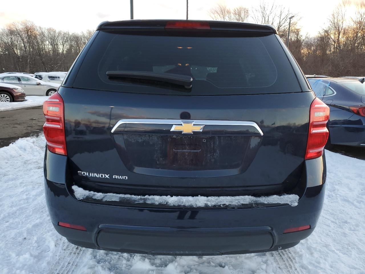 2017 Chevrolet Equinox VIN 2GNFLEEK4H6157484 Copart auction photo, front end / stripped damage thumbnail 6