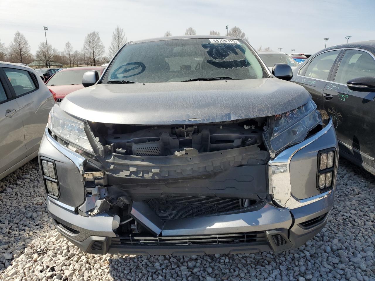 2020 Mitsubishi Outlander VIN JA4AP3AU2LU000947 Copart auction photo, front end damage thumbnail 5