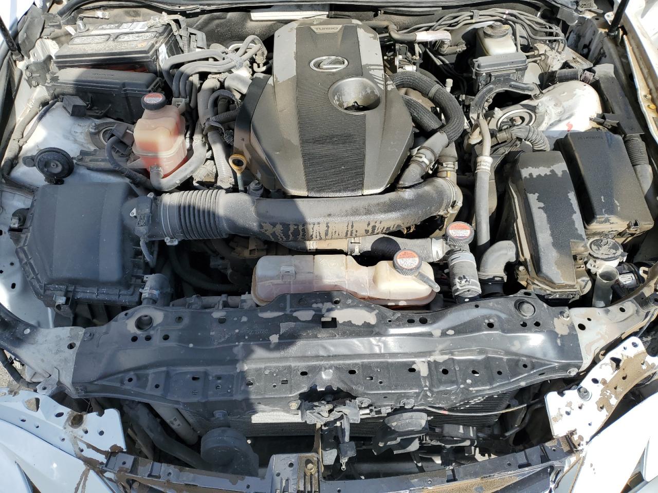 2016 Lexus IS VIN JTHBA1D29G5009721 Copart auction photo, rollover damage thumbnail 11