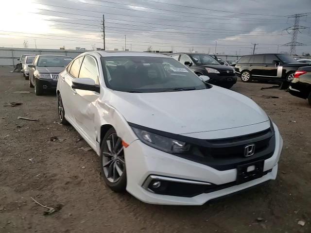 2021 Honda Civic VIN 19XFC1F34ME010892 Copart auction photo, front end / side damage thumbnail 11