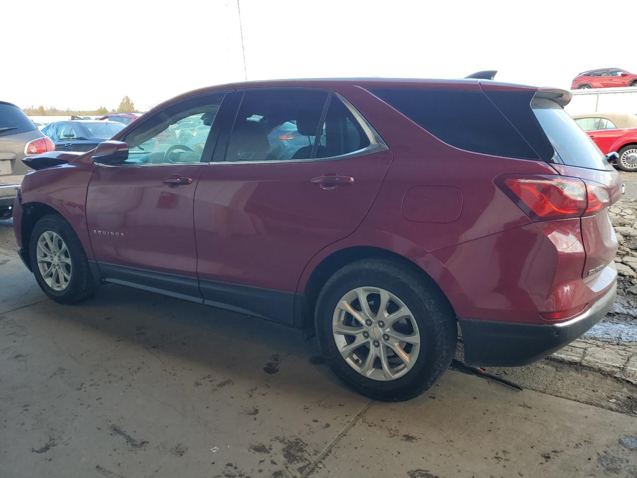 2019 Chevrolet Equinox VIN 2GNAXKEV1K6131858 Copart auction photo, front end / undercarriage damage thumbnail 2