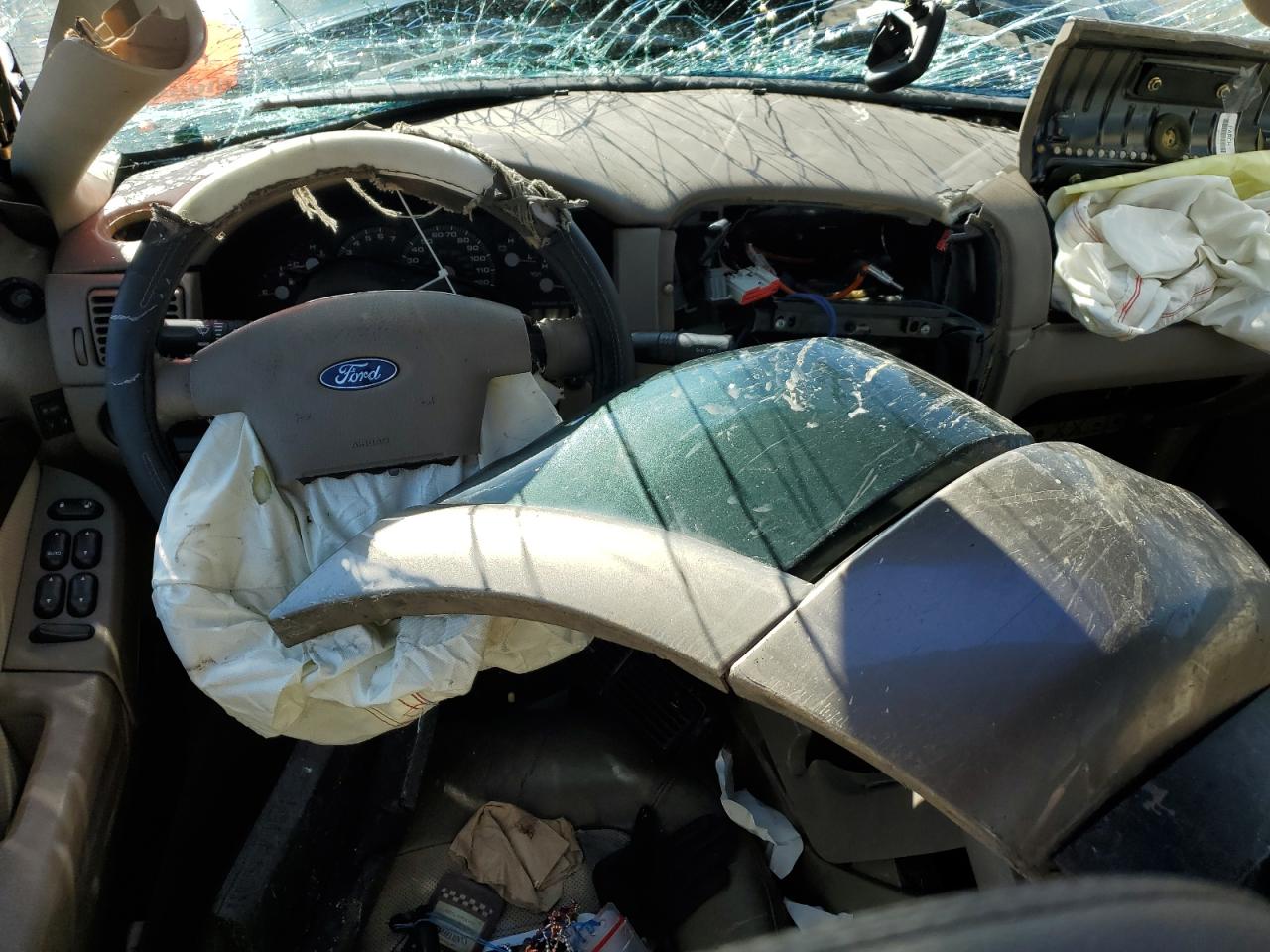 2004 Ford Explorer VIN 1FMDU74K64UC38973 Copart auction photo, rollover / front end damage thumbnail 8