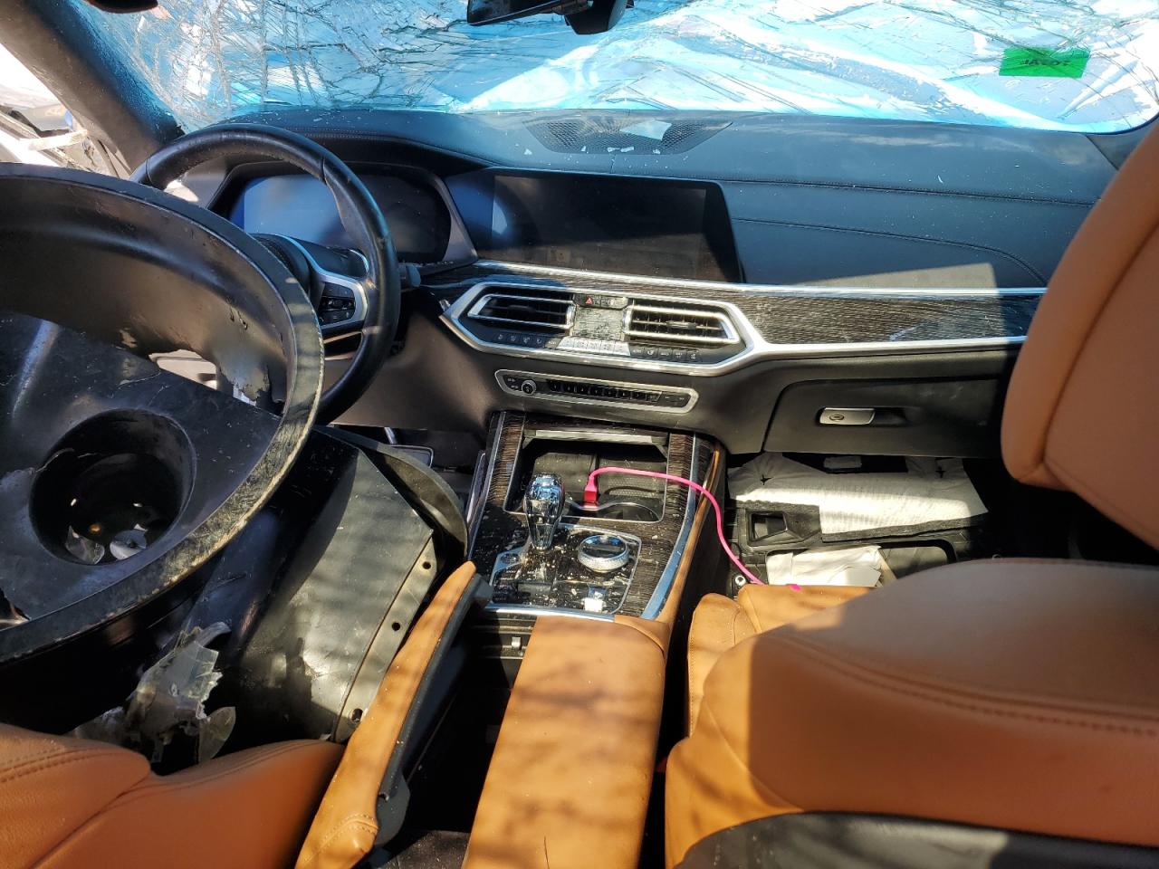 2022 BMW X7 VIN 5UXCW2C04N9M39528 Copart auction photo, rollover damage thumbnail 8
