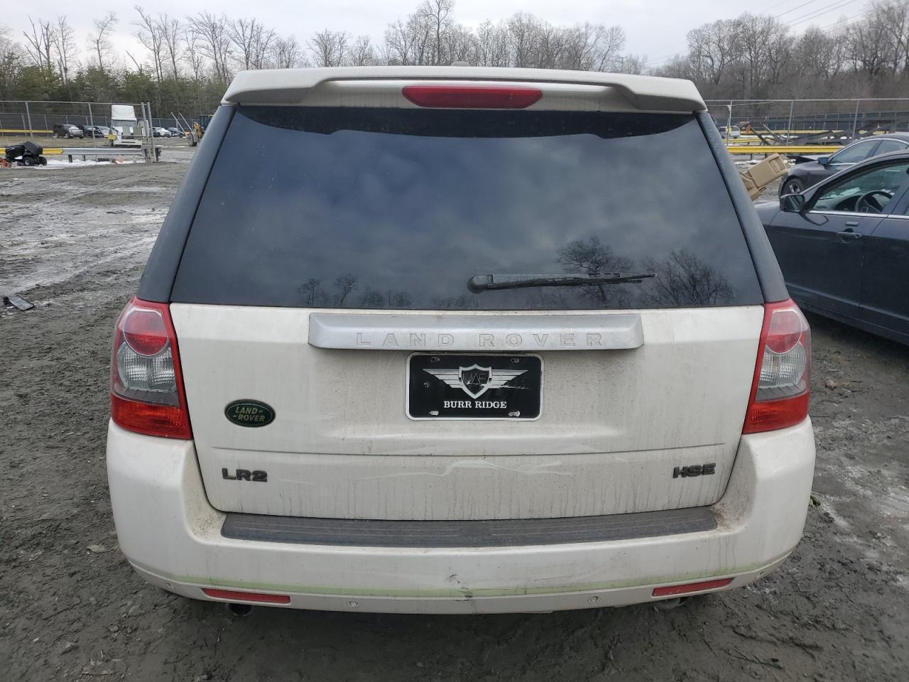 2008 Land Rover LR2 VIN SALFT24N28H077218 Copart auction photo, rollover damage thumbnail 6