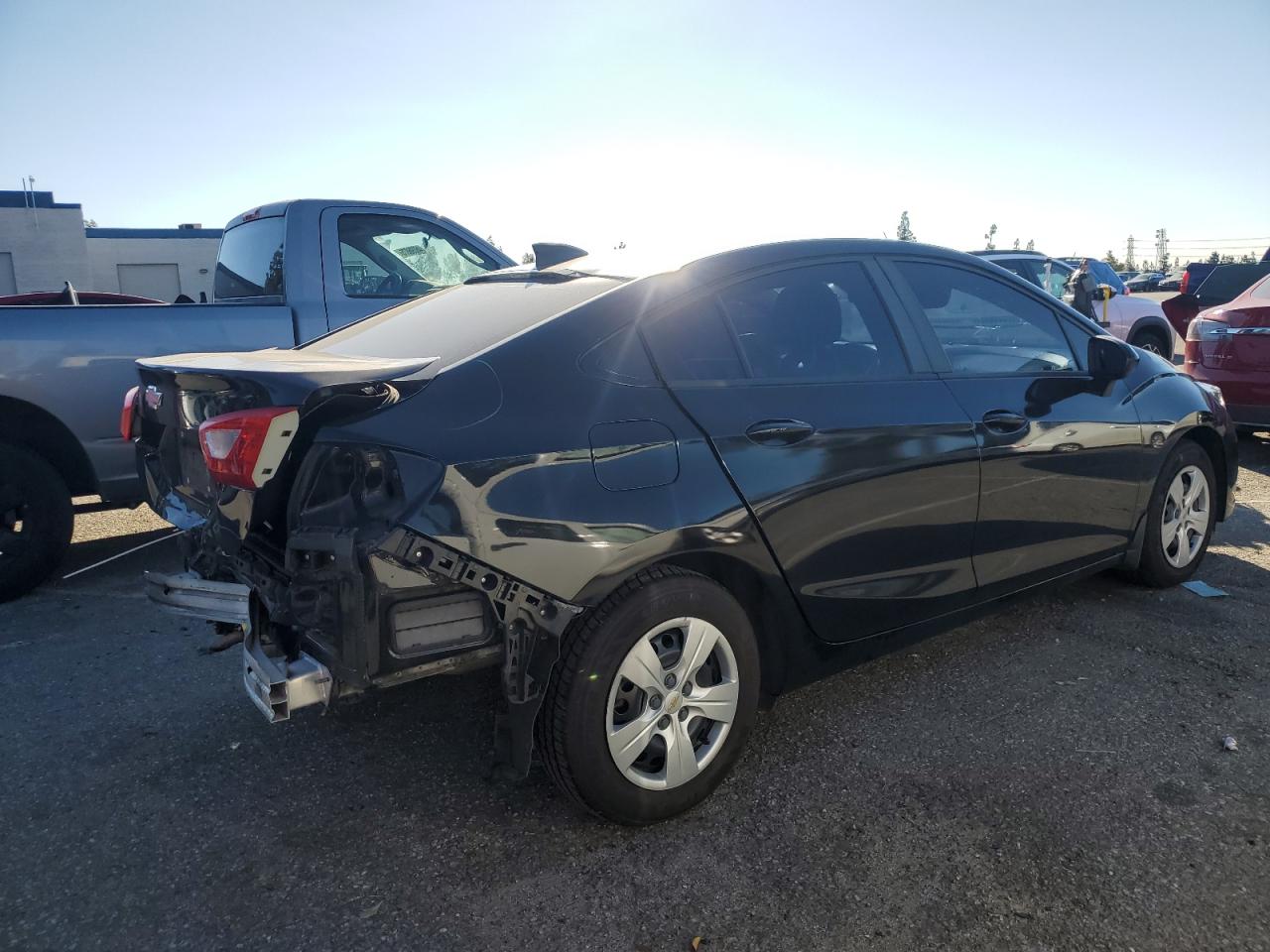 2016 Chevrolet Cruze VIN 1G1BC5SM6G7284175 Copart auction photo, rear end damage thumbnail 3