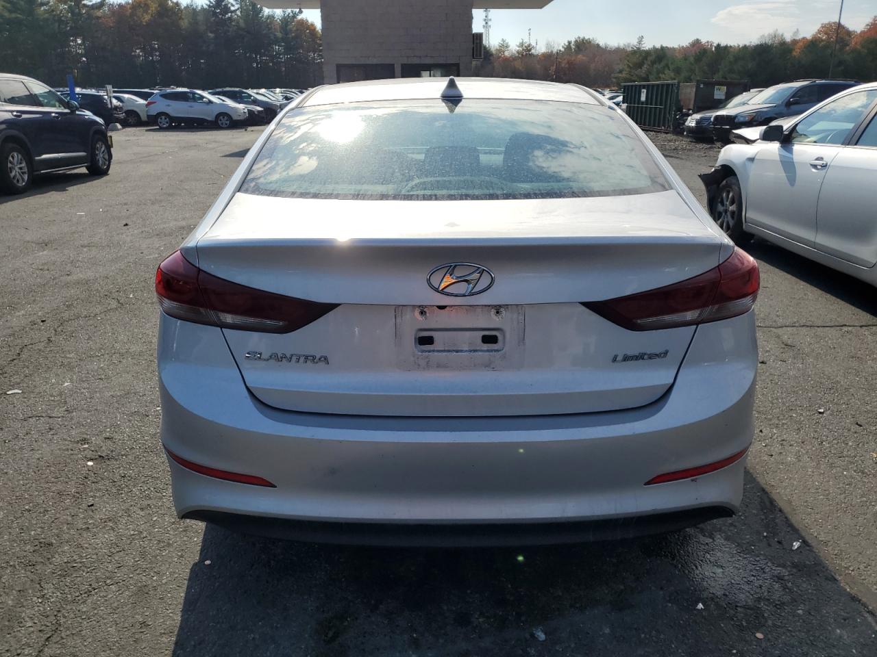 2017 Hyundai Elantra VIN KMHD84LF9HU321066 Copart auction photo, front end damage thumbnail 6