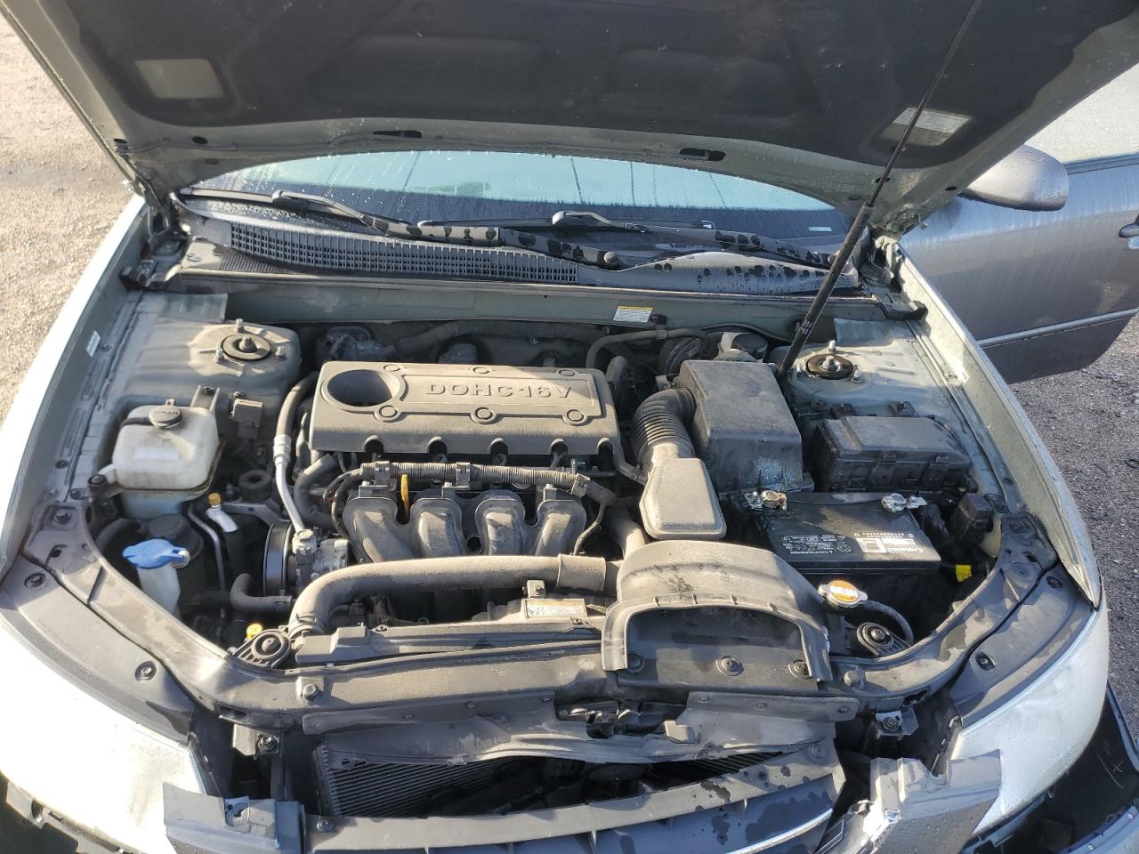 2009 Hyundai Sonata VIN 5NPET46C69H503182 Copart auction photo, front end damage thumbnail 13