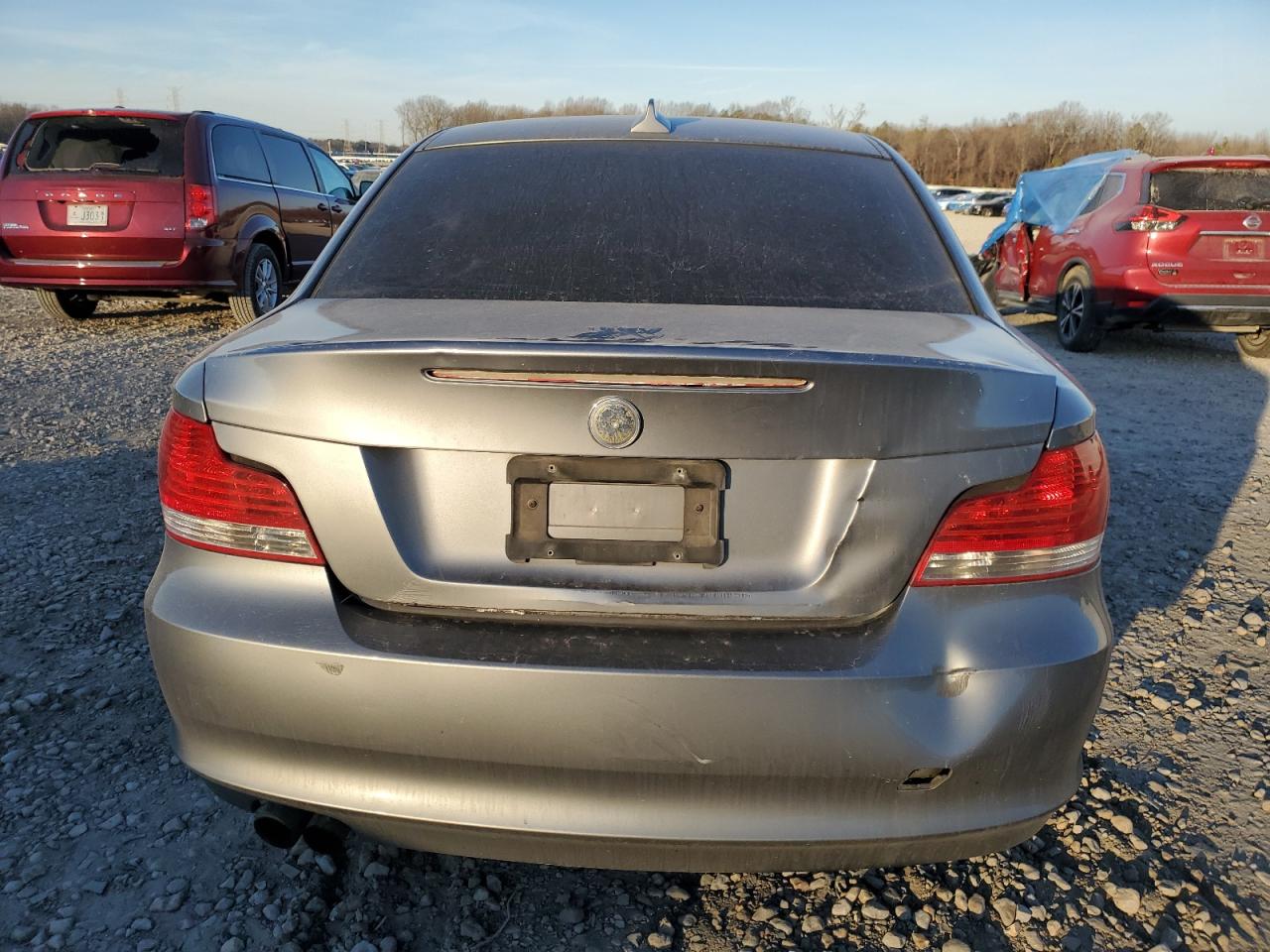2009 BMW 1er VIN WBAUP73589VK74895 Copart auction photo, rear end damage thumbnail 6