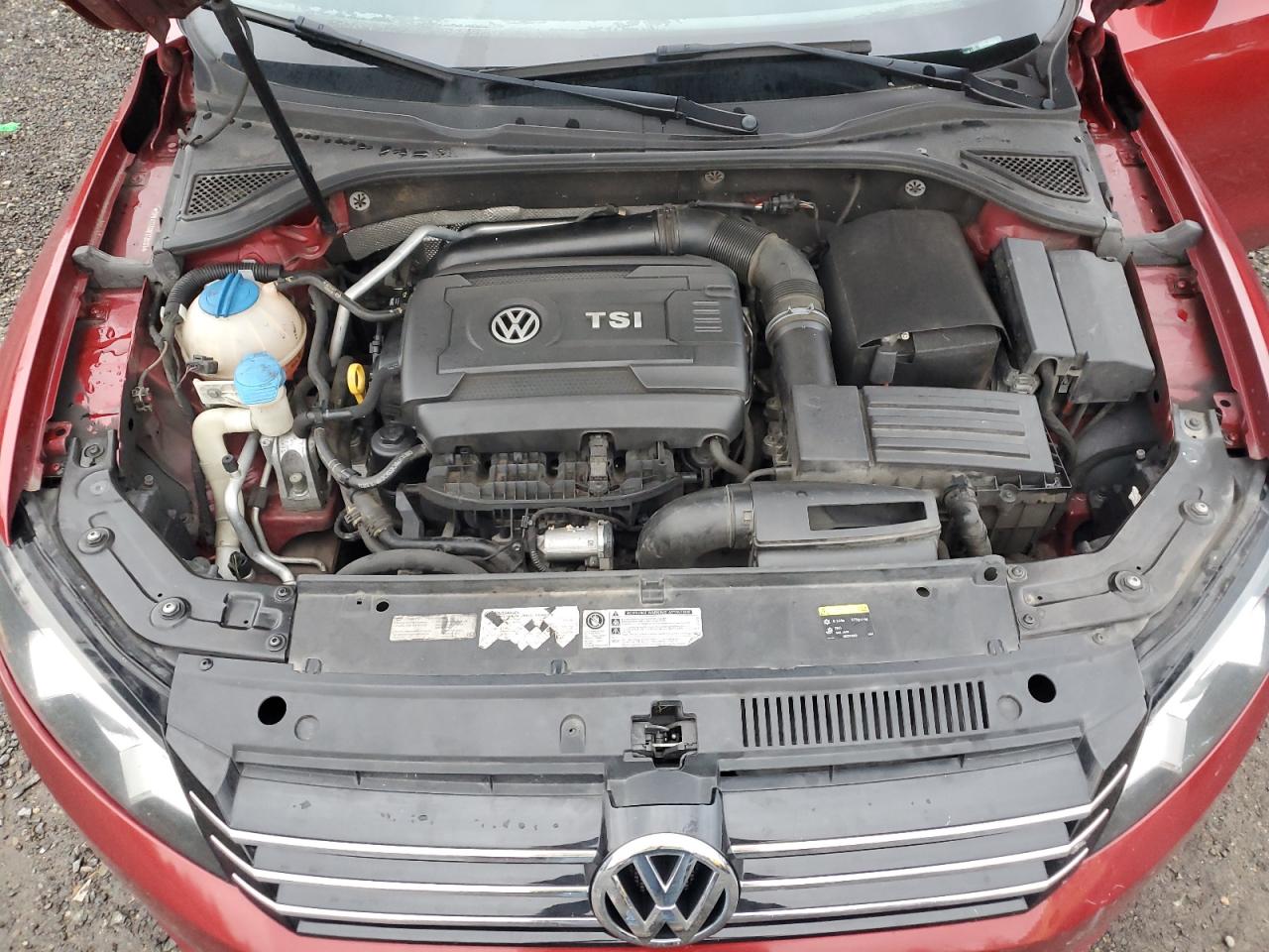 2015 Volkswagen Passat VIN 1VWAT7A30FC100374 Copart auction photo, minor dent/scratches damage thumbnail 11