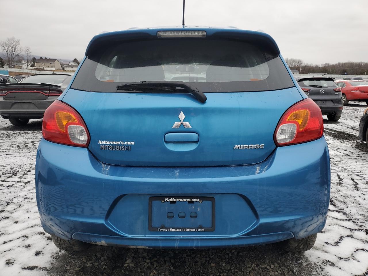 2015 Mitsubishi Mirage VIN ML32A3HJ6FH051035 Copart auction photo, front end / minor dent/scratches damage thumbnail 6
