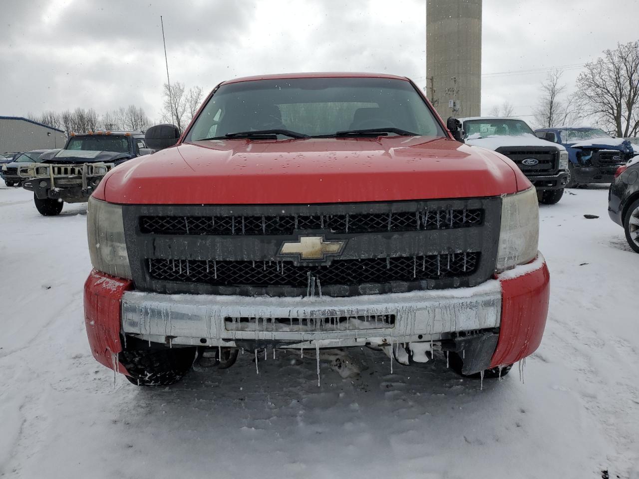 2010 Chevrolet Silverado VIN 1GCSKSEA1AZ160613 Copart auction photo, side / rear end damage thumbnail 5