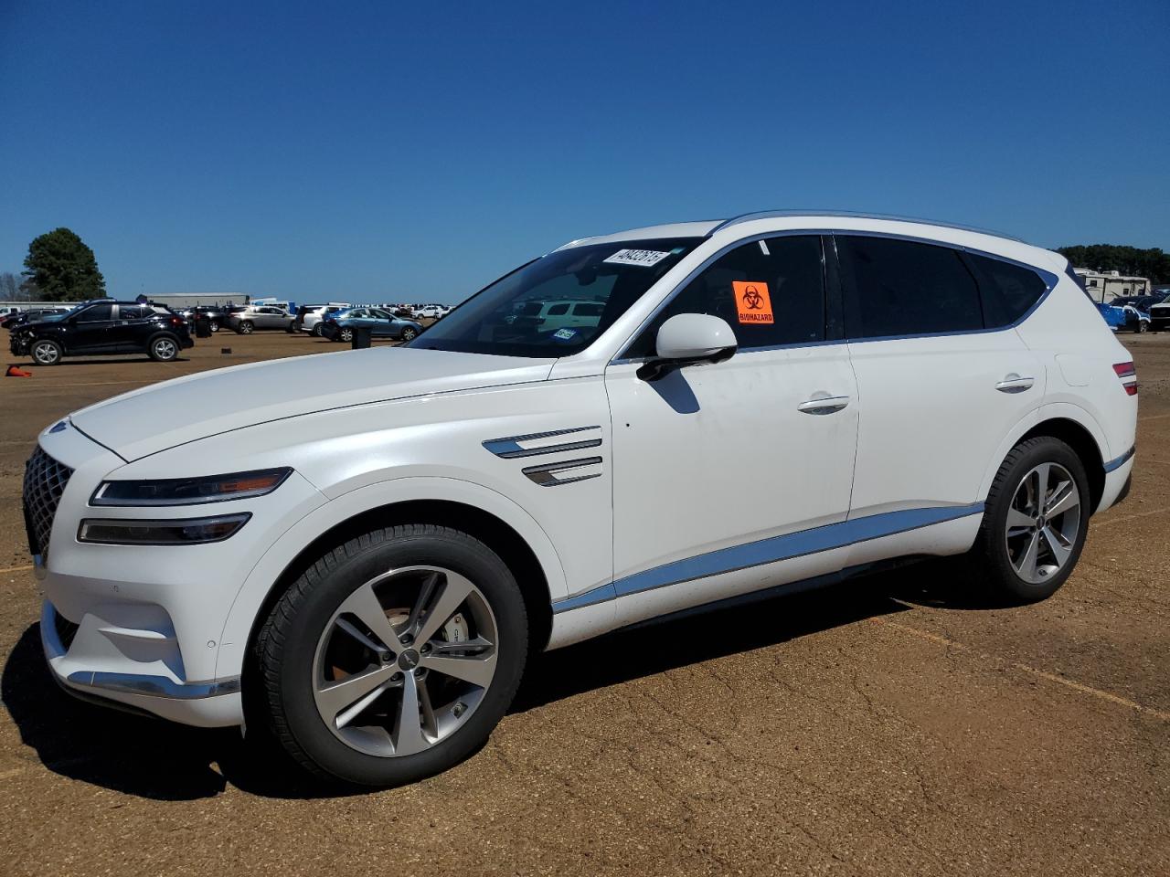 2021 Genesis Gv80 VIN KMUHCESCXMU051032 - Copart auction photo