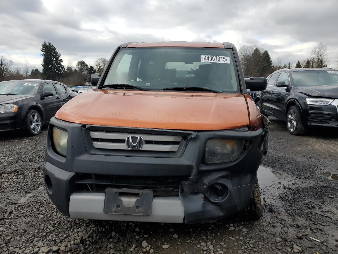 2008 Honda Element VIN 5J6YH28308L014555 Copart auction photo, undercarriage / front end damage thumbnail 5