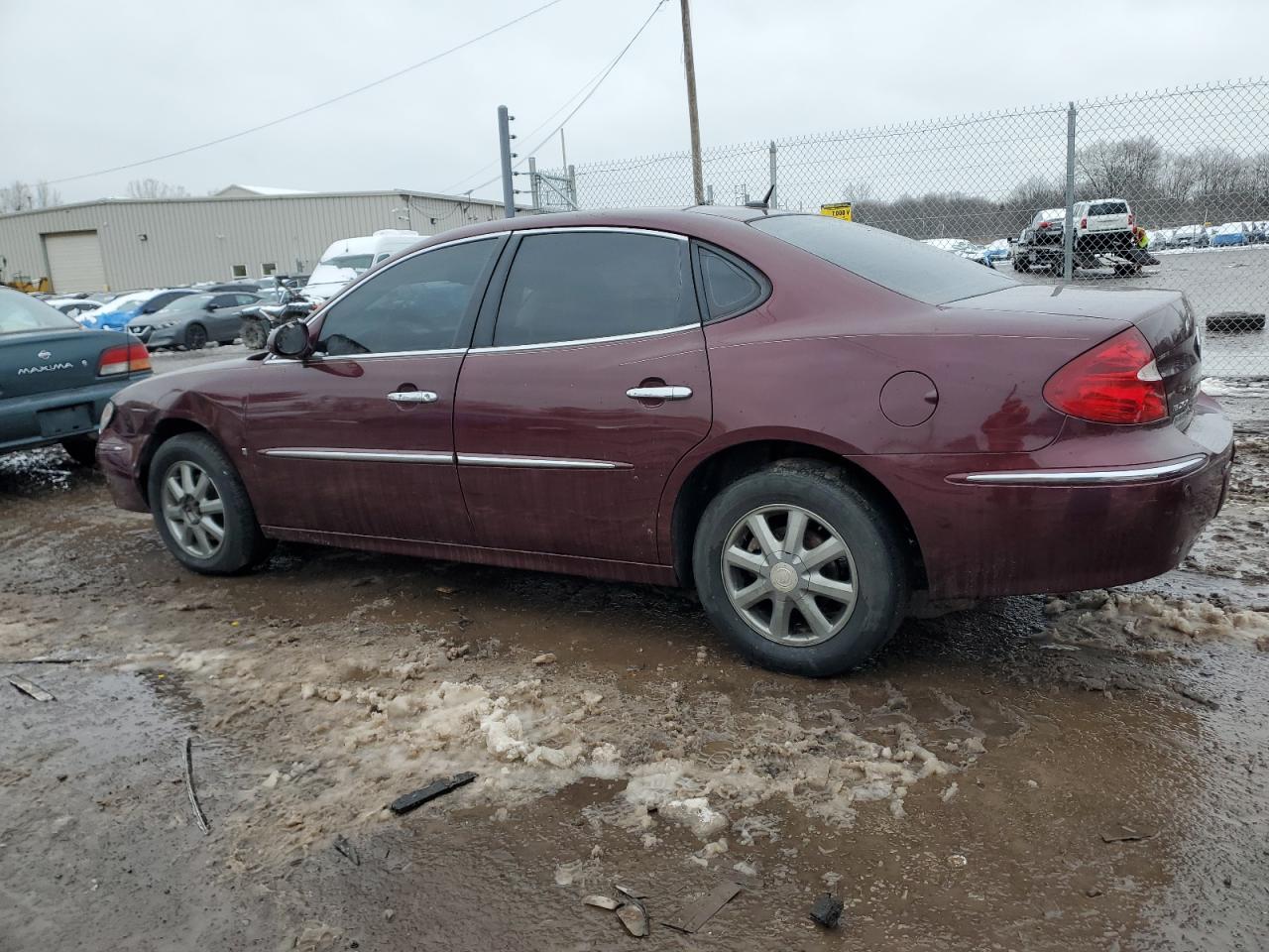 2007 Buick LaCrosse VIN 2G4WD582671124348 Copart auction photo, side / front end damage thumbnail 2