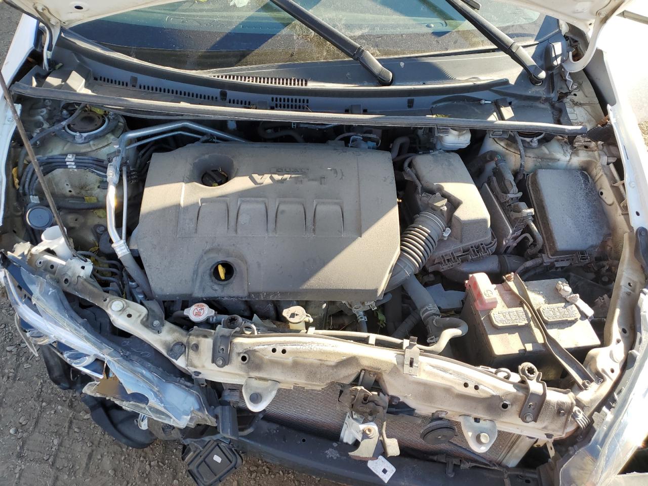 2019 Toyota Corolla VIN 2T1BURHE3KC130686 Copart auction photo, front end / side damage thumbnail 11