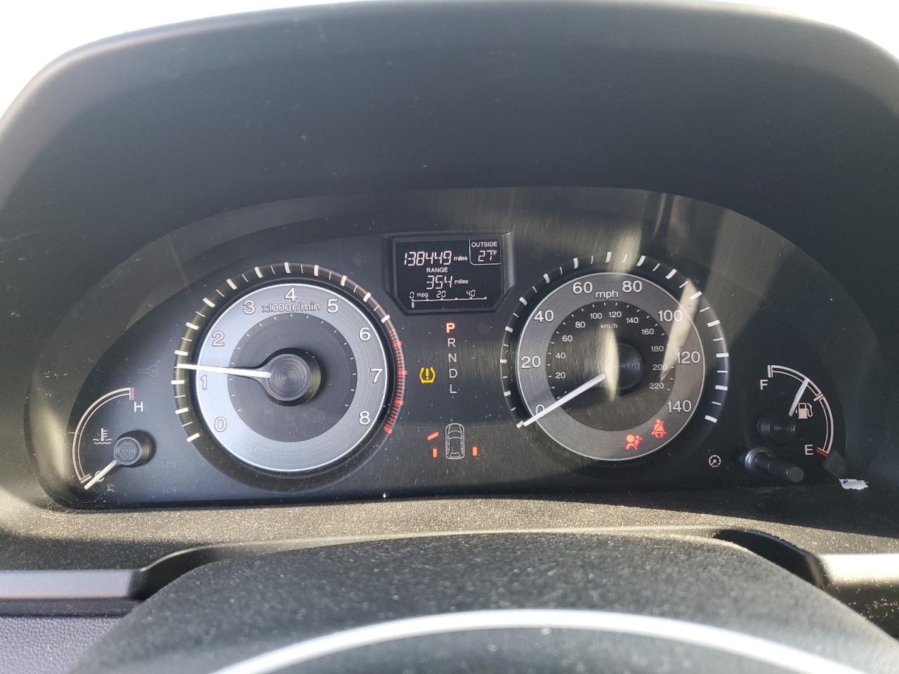 2016 Honda Odyssey VIN 5FNRL5H60GB092453 Copart auction photo, front end / side damage thumbnail 9
