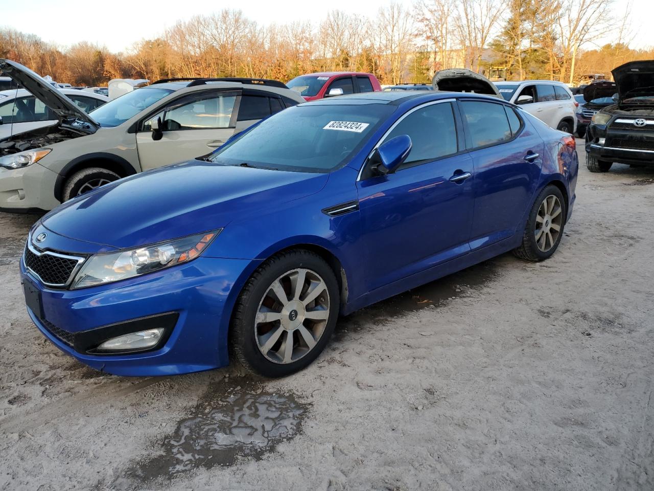 2013 KIA Optima VIN 5XXGR4A61DG124510