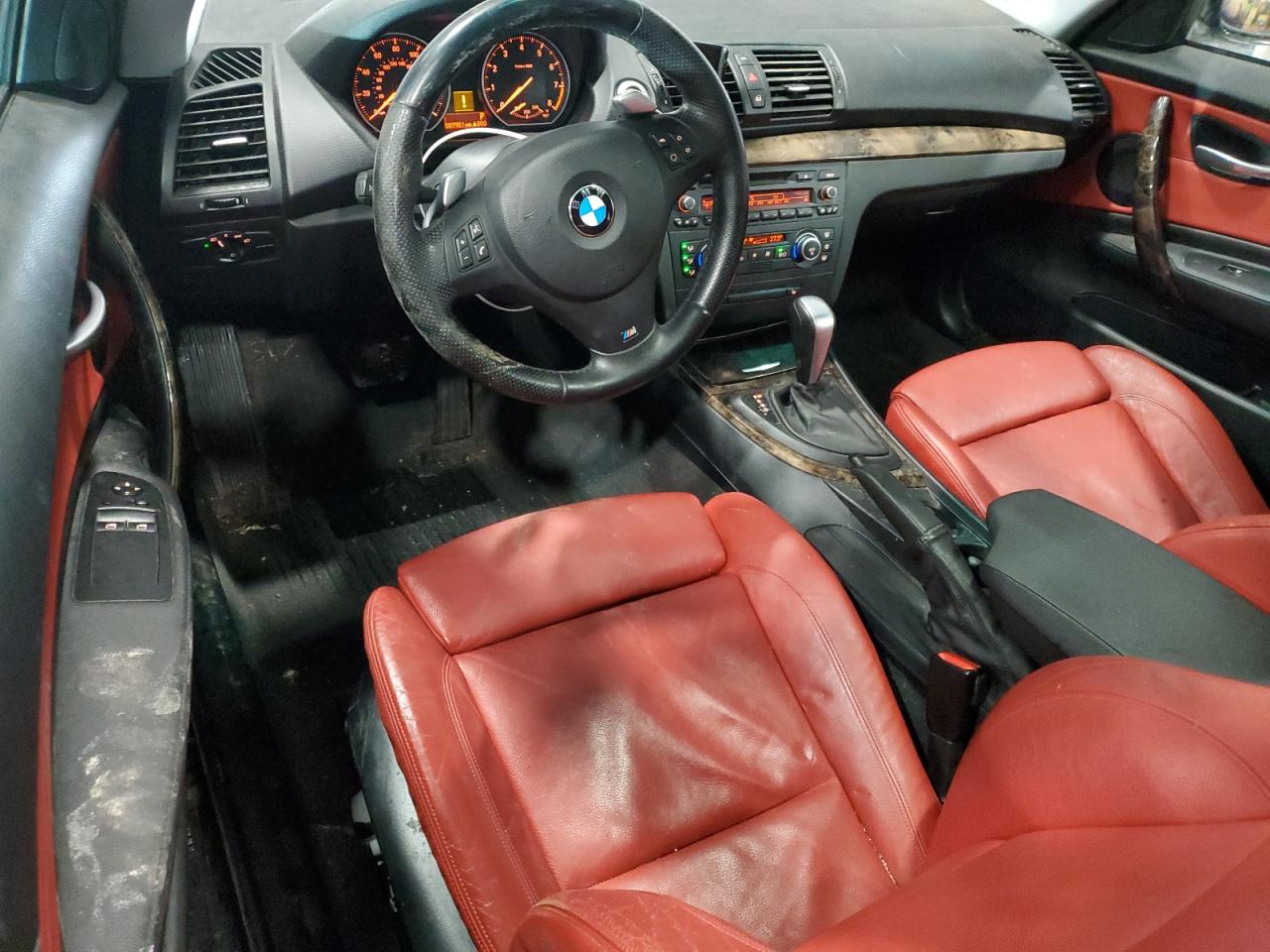 2008 BMW 1er VIN WBAUC73588VF24553 Copart auction photo, all over / undercarriage damage thumbnail 8