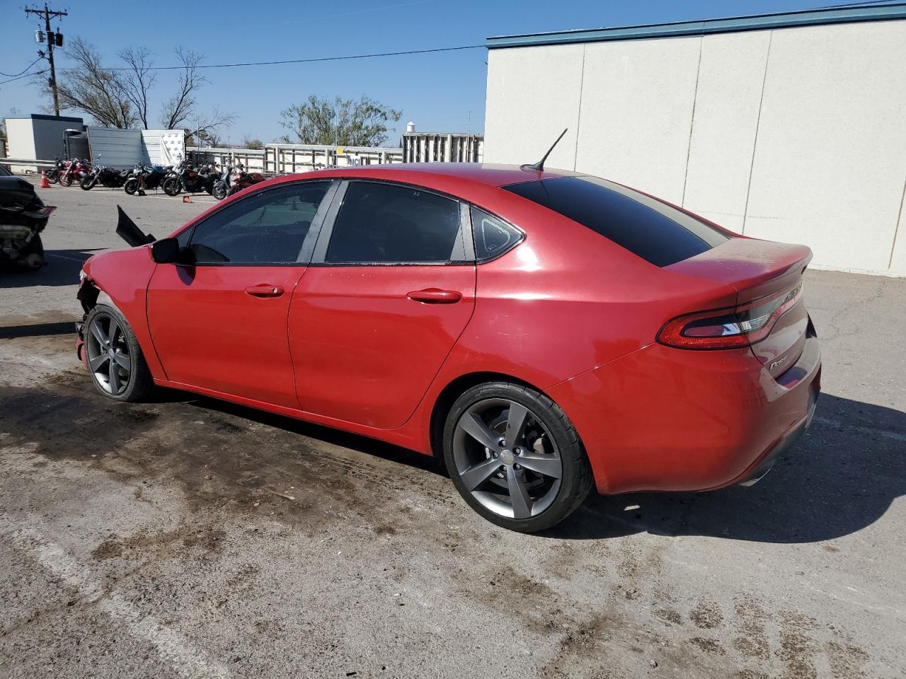 2014 Dodge Dart VIN 1C3CDFEB7ED866426 Copart auction photo, front end damage thumbnail 2