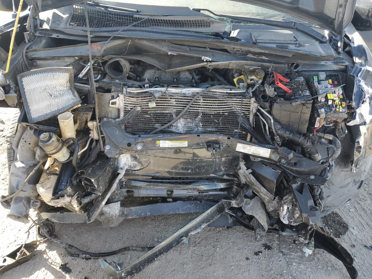 2008 Dodge Caravan VIN 2D8HN54P08R100157 Copart auction photo, front end / frame damage damage thumbnail 11