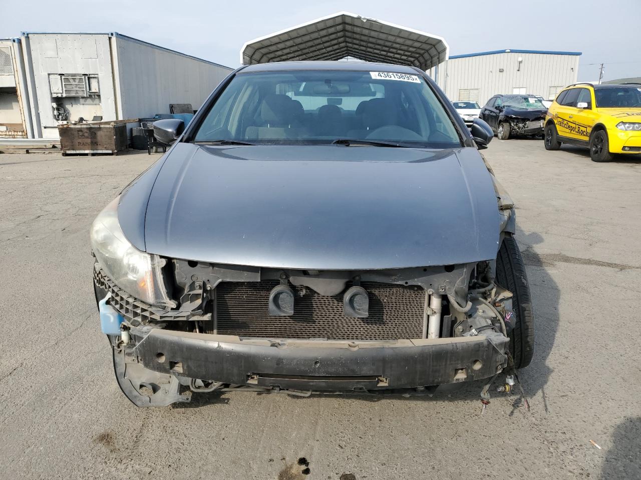 2008 Honda Accord VIN JHMCP26728C069578 Copart auction photo, front end / undercarriage damage thumbnail 5